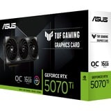 ASUS GeForce RTX 5070 Ti TUF GAMING OC, Grafikkarte DLSS 4, 3x DisplayPort, 2x HDMI 2.1