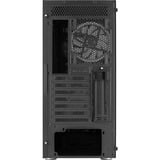 Aerocool Prism ARGB, Tower-Gehäuse schwarz, Tempered Glass