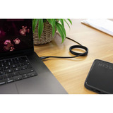 Ansmann Silikonkabel USB-C auf USB-C schwarz, magnetisch, 120cm