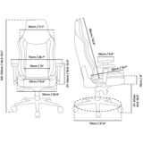 Arozzi Vernazza Soft Fabric, Gaming-Stuhl schwarz, Pure Black