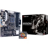 Biostar B550MX/E PRO + AMD® Ryzen™ 5 2600 Bundle, Mainboard