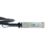 BlueOptics BlueLAN Direct Attach Kabel kompatibel zu NVIDIA MCP1600-C003 QSFP28 schwarz, 3 Meter
