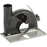 Bosch Professional Absaughaube mit Führungsschlitten, Ø 115/125mm, Staubsauger-Aufsatz schwarz, für Winkelschleifer
