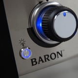 Broil King Gasgrill Baron 590 schwarz/edelstahl, mit Seiten- und Heckbrenner