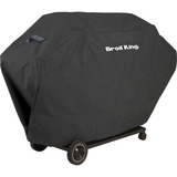 Broil King Gasgrill Baron 590 - BUNDLE schwarz/edelstahl, mit Seiten- und Heckbrenner, inkl. Gussplatte und Schutzhülle