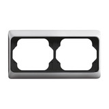 Busch-Jaeger Rahmen zwei-fach 1722 KA-266 titan, Retail