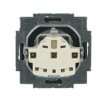 Busch-Jaeger Schutzkontaktsteckdose Einsatz edelstahl, Retail