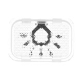 Busch-Jaeger Tastersymbol Licht 2145 LI, Schalter transparent, Retail