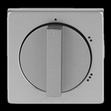 Busch-Jaeger Zentralscheibe für Dreistufen-Drehschalter, Abdeckung edelstahl, Retail