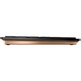 CHERRY DW 9100 SLIM, Desktop-Set schwarz/bronze, FR-Layout, SX-Scherentechnologie