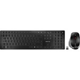 CHERRY DW 9500 SLIM + McAfee Bundle, Desktop-Set schwarz/grau, DE-Layout, SX-Scherentechnologie