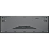 CHERRY STREAM PROTECT KEYBOARD WIRELESS, Tastatur schwarz, DE-Layout, Cherry SX-Scherentechnologie