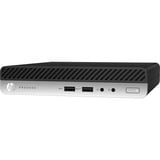 HP ProDesk 400 G4 DM Generalüberholt , Mini-PC schwarz/silber, Windows 11 Home