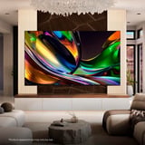 Hisense 55UR8DS RGB MiniLED, LED-Fernseher 139 cm (55 Zoll), schwarz/dunkelgrau, UltraHD/4K, Hi-View AI Engine RGB, 180Hz Panel