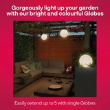 INNR Outdoor Smart Globe Light Colour 3er-Pack, LED-Leuchte ersetzt 33 Watt