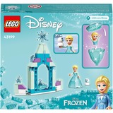 LEGO 43199 Disney Princess Elsas Schlosshof, Konstruktionsspielzeug 