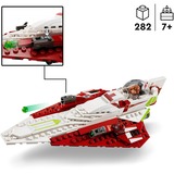 LEGO 75333 Star Wars Obi-Wan Kenobis Jedi Starfighter™, Konstruktionsspielzeug Set zum Bauen mit Taun We, Droidenfigur und Lichtschwert, Angriff der Klonkrieger Set