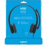 Logitech Headset H151 schwarz