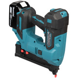 Makita Akku-Tacker DST630Z, 18Volt, Elektrotacker blau/schwarz, ohne Akku und Ladegerät, inkl. Oberflächenschützer