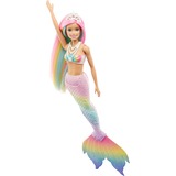 Mattel Barbie Dreamtopia Regenbogenzauber Meerjungfrau Puppe mit Farbwechsel 