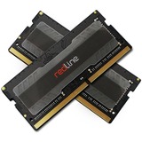 Mushkin SO-DIMM 32 GB DDR4-3200 Kit, Arbeitsspeicher schwarz, MRA4S320NNNF16GX2, Redline