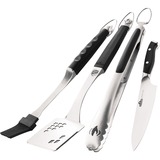 Napoleon President's Limited Grillbesteck, 4-teilig schwarz/edelstahl