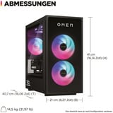 OMEN 35L Gaming Desktop GT16-1277NG, Gaming-PC schwarz, ohne Betriebssystem