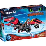 PLAYMOBIL 70727 Dragon Racing: Hicks und Ohnezahn, Konstruktionsspielzeug