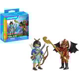 PLAYMOBIL 71884 DuoPack Novelmore vs. Burnham Duell, Konstruktionsspielzeug 