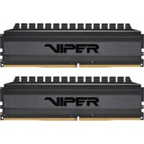 Patriot DIMM 32 GB DDR4-3200 Kit, Arbeitsspeicher PVB432G320C6K, Viper 4 Blackout, XMP