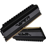 Patriot DIMM 32 GB DDR4-3200 Kit, Arbeitsspeicher PVB432G320C6K, Viper 4 Blackout, XMP