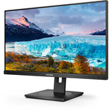 Philips 243S1 USB-C-Monitor, LED-Monitor 60.5 cm (23.8 Zoll), schwarz, FullHD, IPS, HDMI, DP, USB-C, USB-Hub, 100Hz Panel