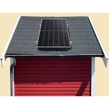 Priwatt priShed, Photovoltaik-Set 375W, für Gartenhaus Bitumen