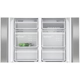 Siemens KF96NVPEA iQ300, French Door silber