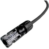  Solar Verlängerungskabel 6mm², Stecker - Buchse 1 Meter, 0% schwarz, 0% MWST