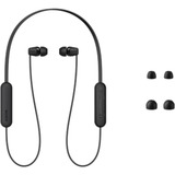 Sony WI-C100B, Kopfhörer schwarz, Bluetooth, USB-C