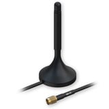 Teltonika Magnetische Wi-Fi  SMA Antenne schwarz, Magnetischer Standfuß, für RUT2xx/500/9xx