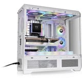 Thermaltake View 600 TG Snow White, Big-Tower-Gehäuse weiß, Tempered Glass