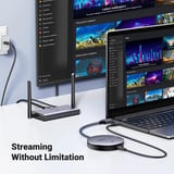 UGREEN CM586 Wireless HDMI Extender, HDMI Verlängerung silber, 4K, 50m Reichweite
