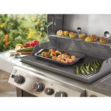 Weber BBQ Keramik-Grillplatte 17885, Pfanne anthrazit