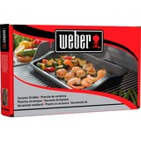 Weber BBQ Keramik-Grillplatte 17885, Pfanne anthrazit