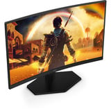 AOC AGON C24G42FE, Gaming-Monitor 59.9 cm (23.6 Zoll), schwarz, FullHD, VA, Curved, HDMI, DP, 180Hz Panel
