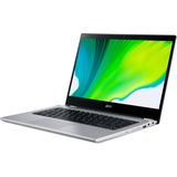 Acer Campus Spin 3 (SP314-54N-387V), Notebook silber/schwarz, Windows 10 Pro 64-Bit, 256 GB SSD