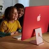 Apple iMac 59,62 cm (24") M3 2023 CTO, MAC-System rot/rosé, macOS, Deutsch