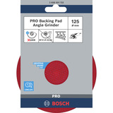 Bosch PRO Backing Pad, X-LOCK Stützteller Klettverschluss, Ø 125mm, Schleifteller für X-LOCK Winkelschleifer