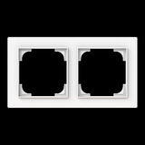 Busch-Jaeger Abdeckrahmen zwei fach weiß, Retail