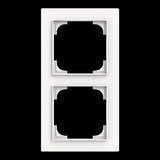 Busch-Jaeger Abdeckrahmen zwei fach weiß, Retail