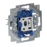 Busch-Jaeger Wippschalter-Einsatz Unterputz Montagedose Typ 2400/6 US, 16 Ampere, 250 Volt blau, Retail