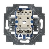 Busch-Jaeger Wippschalter-Einsatz Unterputz Montagedose Typ 2400/6 US, 16 Ampere, 250 Volt blau, Retail