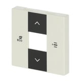 Busch-Jaeger Zentralscheibe elf/ws, Abdeckung weiß, Retail